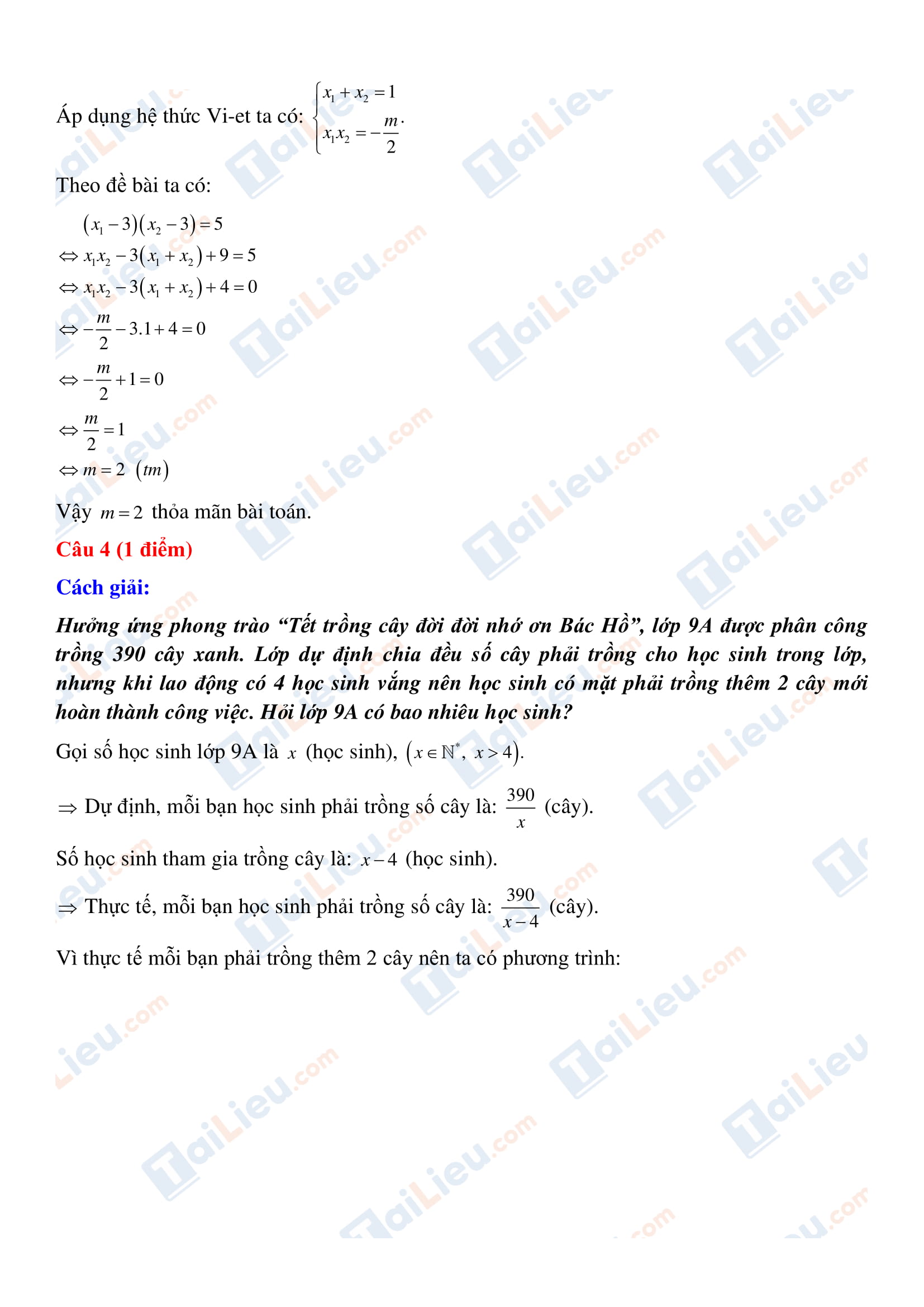 Đáp án môn toán thi vào lớp 10 tỉnh Kon Tum 2020_3