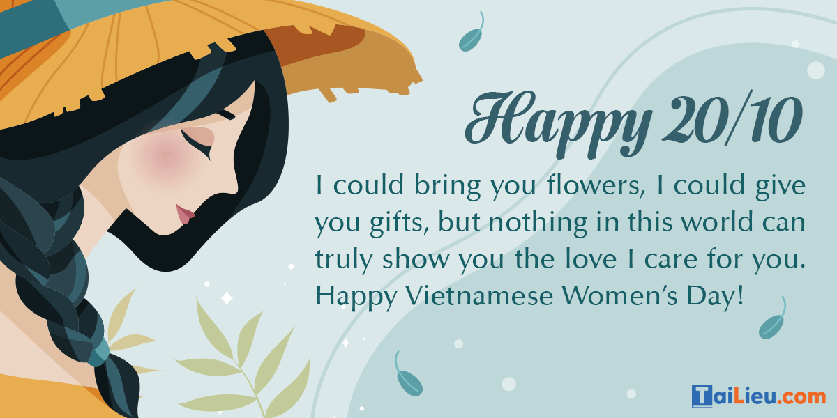 Những câu chúc, lời chúc mừng ngày phụ nữ Việt Nam 20/10 hay, cảm động nhất  - TRẦN HƯNG ĐẠO