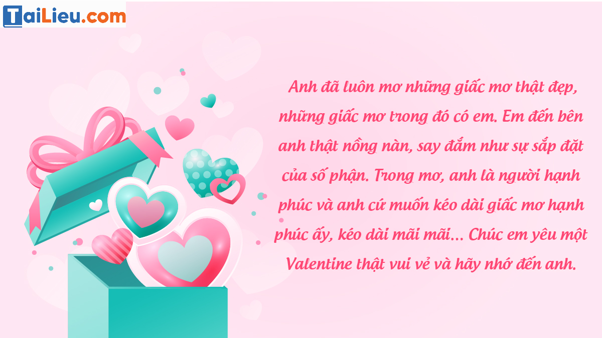 Lời chúc Valentine cho bạn gái ngọt ngào nhất