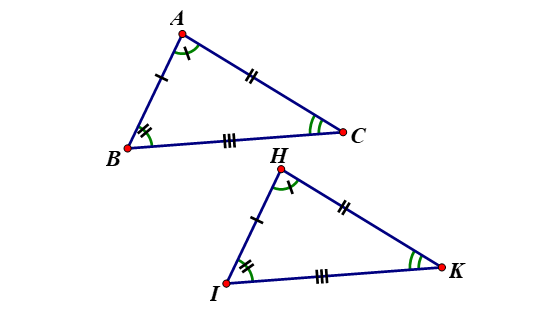 Hình 7: Giải bài 11 trang 111 SGK Toán Lớp 7 - Hai tam giác bằng nhau chi tiết nhất