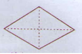 Cho bốn hình tam giác như hình bên. Hãy xếp bốn hình tam giác đó thành một hình dưới đây | Để học tốt Toán 4