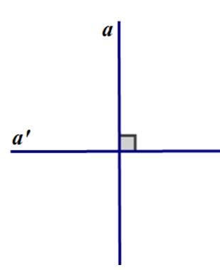  Hai đường thẳng vuông góc