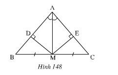Giải bài tập SGK Toán lớp 7 bài 8: Các trường hợp bằng nhau của tam giác vuông