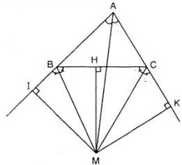Giải bài tập SGK Toán lớp 7 bài 5: Tính chất tia phân giác của một góc