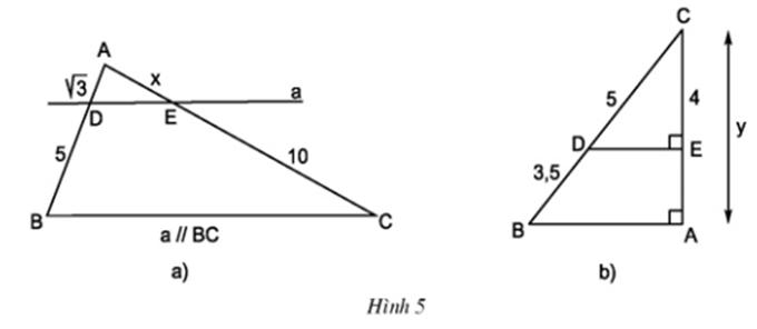 Giải bài tập SGK Toán lớp 8 bài 1: Định lí Ta-lét trong tam giác