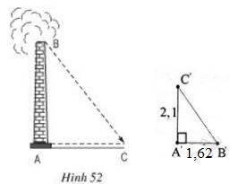 Giải bài tập SGK Toán lớp 8 bài 8: Các trường hợp đồng dạng của tam giác vuông