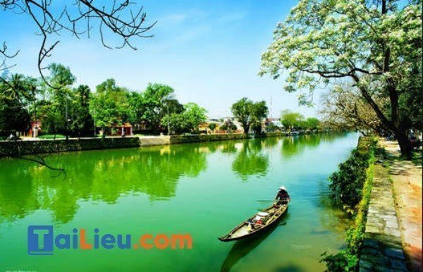 Tả cảnh dòng sông Hương