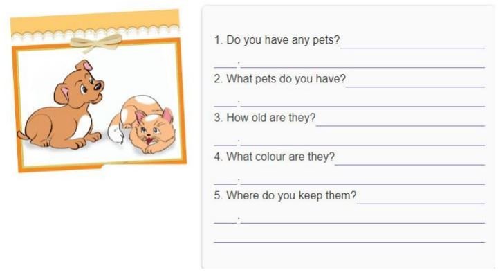 Giải sách bài tập Tiếng Anh lớp 3 Unit 16: Do you have any pets? sách mới