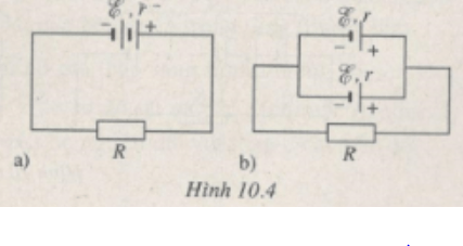 Giải sách bài tập Vật lý 11 Bài 10: Ghép các nguồn điện thành bộ 3