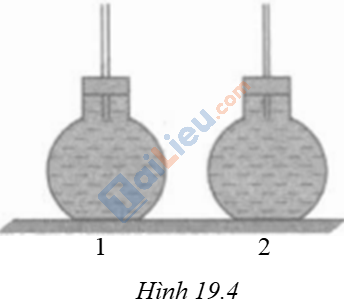 Giải sách bài tập Vật lý 6 Bài 19: Sự nở vì nhiệt của chất lỏng (4)