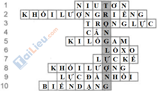 Giải sách bài tập Vật lý 6 Bài 11: Khối lượng riêng, Trọng lượng riêng (1)