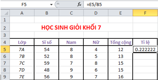 Giải bài tập Tin học 7 | Để học tốt Tin học 7