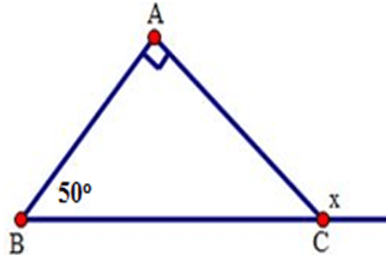 Trắc nghiệm Tổng ba góc của một tam giác