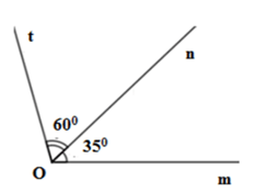 Bài tập trắc nghiệm Toán 6: Khi nào góc xOy + góc yOz = góc xOz?