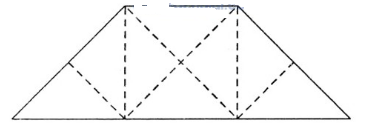 Cho 8 hình tam giác, mỗi hình như sau. Hãy xếp thành hình dưới đây trang 149 sgk Toán 3 | Để học tốt Toán 3