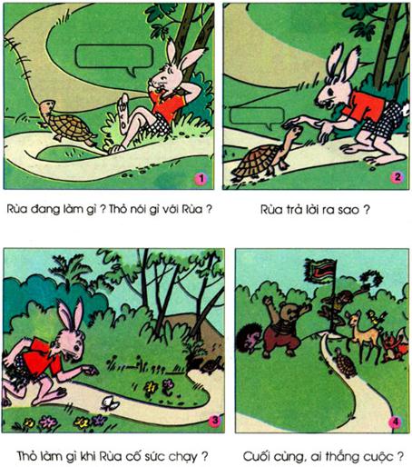 Kể chuyện: Rùa và thỏ