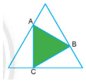 Hãy đo rồi cho biết tam giác ABC trong hình bên có phải là tam giác đều