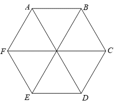 a) Hãy ghép sáu miếng phẳng hình tam giác đều có cạnh bằng nhau để tạo thành hình lục giác