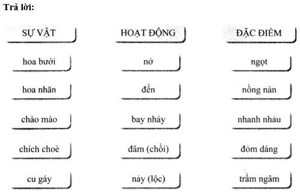 Vở bài tập Tiếng Việt lớp 2 Tập 2 trang 66, 67, 68, 69, 70 Bài 35: Ôn tập cuối năm