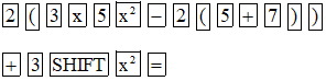 Tính: a) 2.[3.5^2 – 2(5 + 7)] + 3^3; b) 3.{120 + [55 – (11-3.2^2)} + 2^3