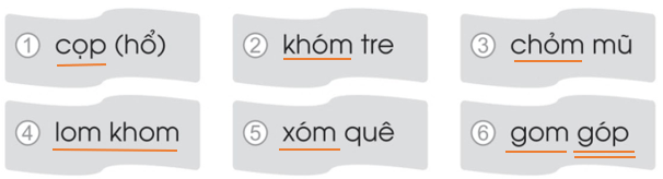 Vở bài tập Tiếng Việt lớp 1 trang 34, 35 Bài 47: om, op | Cánh diều