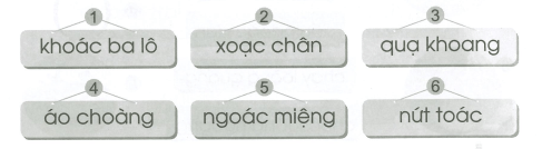Vở bài tập Tiếng Việt lớp 1 trang 23, 24 Bài 127: oang, oac | Cánh diều