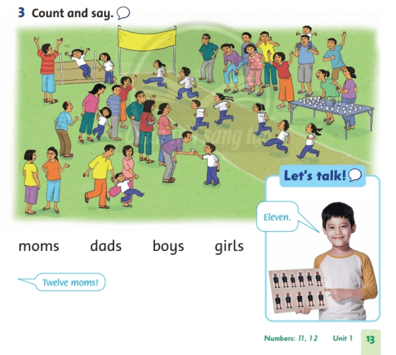Giải Tiếng Anh lớp 2 Unit 1: Is this your mom? - Lesson 4 SGK