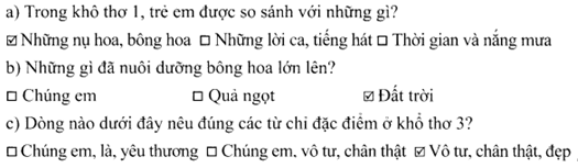 Đánh giá kĩ năng hiểu biết và viết trang 76 - 77 - 78 Tiếng Việt lớp 2 Tập 1 | Cánh diều