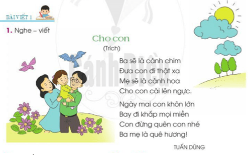 Viết trang 114 - 115 Tiếng Việt lớp 2 Tập 1 | Cánh diều