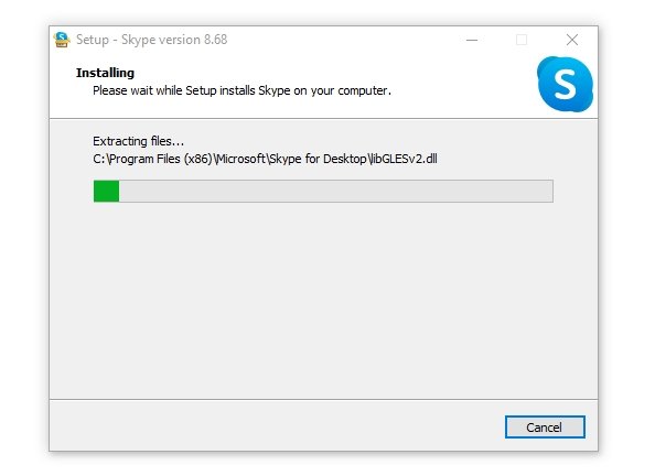 Bước 4: Cách tải Skype về cho máy tính