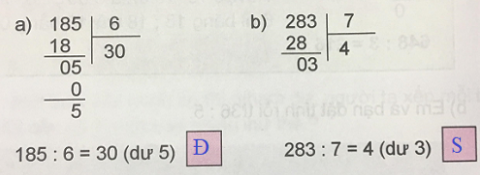 Giải Toán 3 VNEN Bài 39: Chia số có ba chữ số cho số có một chữ số | Hay nhất Giải bài tập Toán 3 VNEN