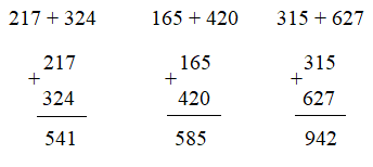 Giải Toán 3 VNEN Bài 56: Phép cộng các số trong phạm vi 10000 | Hay nhất Giải bài tập Toán 3 VNEN