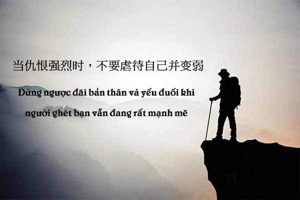 Những trích dẫn hay bằng tiếng Trung