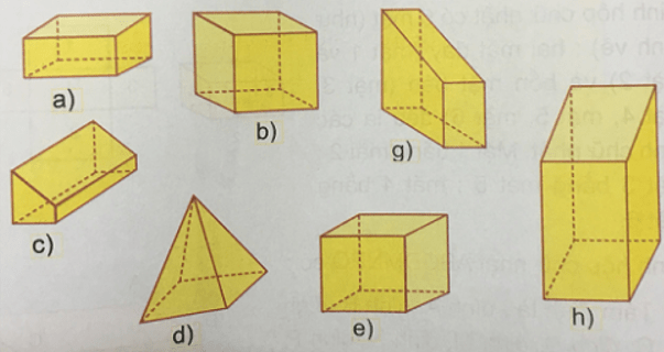 Giải Toán 5 VNEN Bài 68: Hình hộp chữ nhật. Hình lập phương | Hay nhất Giải bài tập Toán 5 VNEN