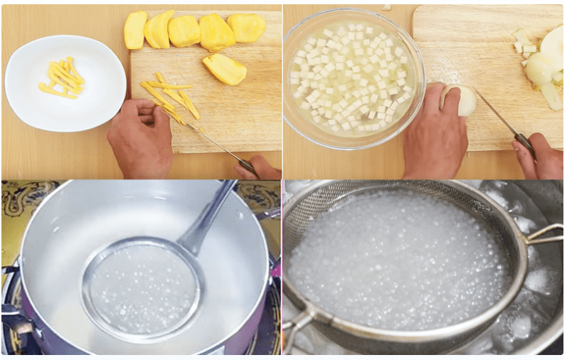 Sơ chế nguyên liệu Sơ chế nguyên liệu