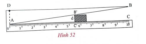 Giải Toán 8 VNEN Bài 8: Ứng dụng thực tế của tam giác đồng dạng | Giải bài tập Toán 8 VNEN hay nhất
