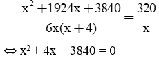 Giải Toán 9 VNEN Bài 9: Giải toán bằng cách lập phương trình bậc hai một ẩn | Giải bài tập Toán 9 VNEN hay nhất