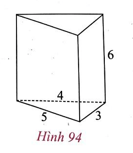Giải Toán 8 VNEN Bài 4: Thể tích của hình lăng trụ đứng | Giải bài tập Toán 8 VNEN hay nhất