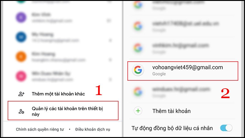 Cách đăng xuất Gmail trên điện thoại Android-2