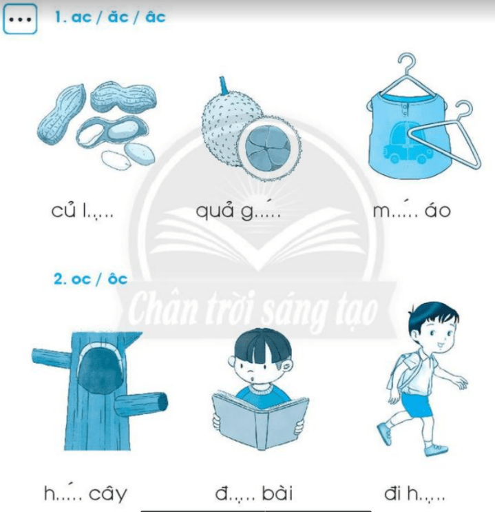Giải Vở Bài Tập Tiếng Việt Lớp 1 Tập 1 Trang 30, 31, 32, 33 Chủ Đề 9: Vui  Học - Chân Trời Sáng Tạo
