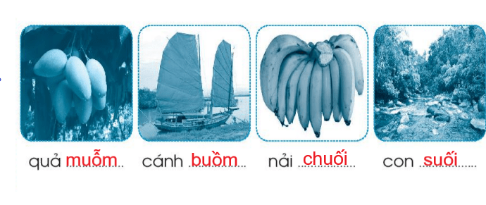 Giải VBT Tiếng Việt lớp 1 Tập 1 trang 58 Bài 66: uôi, uôm