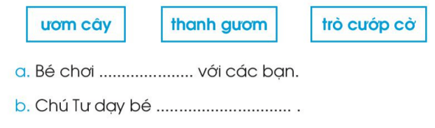 Giải VBT Tiếng Việt lớp 1 Tập 1 trang 63 Bài 72: ươm, ươp