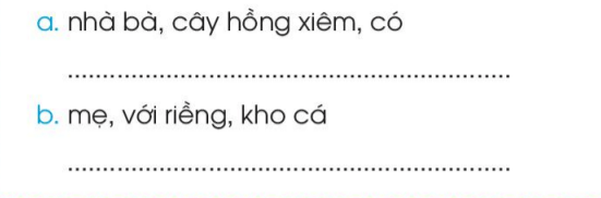 Giải VBT Tiếng Việt lớp 1 Tập 1 trang 56 Bài 63: iêng, iêm, yên
