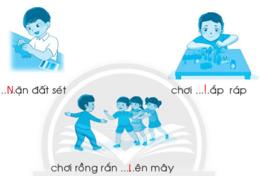 Vở bài tập Tiếng Việt lớp 1 trang 41, 43, 44, 45, 46 Chủ đề 27: Bạn cùng học cùng chơi - Chân trời sáng tạo