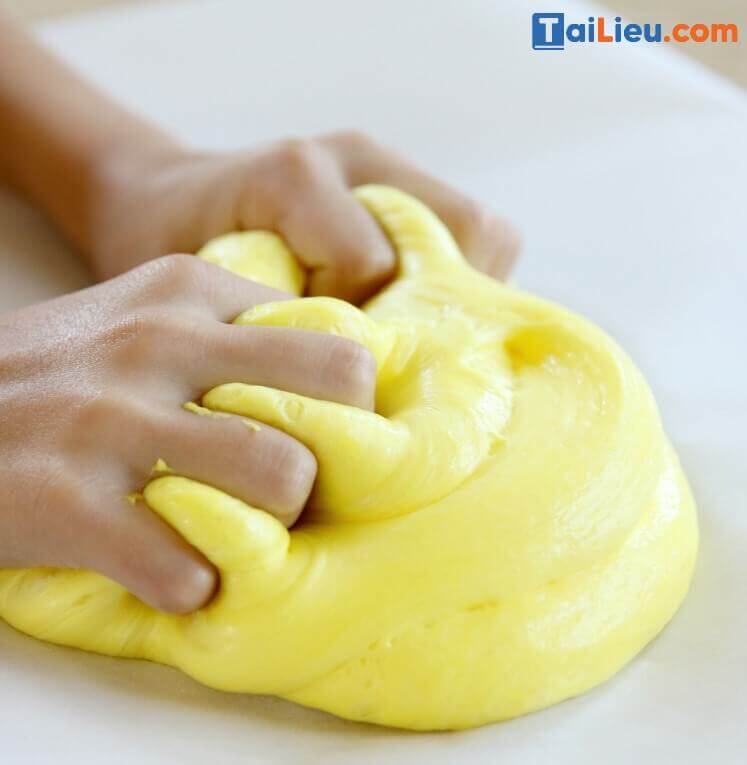 Cách thực hiện slime bơ vô nằm trong đơn giản