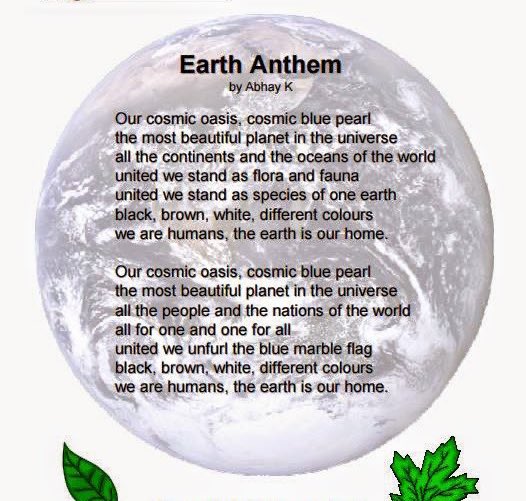 Bài hát chủ đề Ngày Trái đất do Abhay Kumar sáng tác với ca khúc “Earth Anthem” 