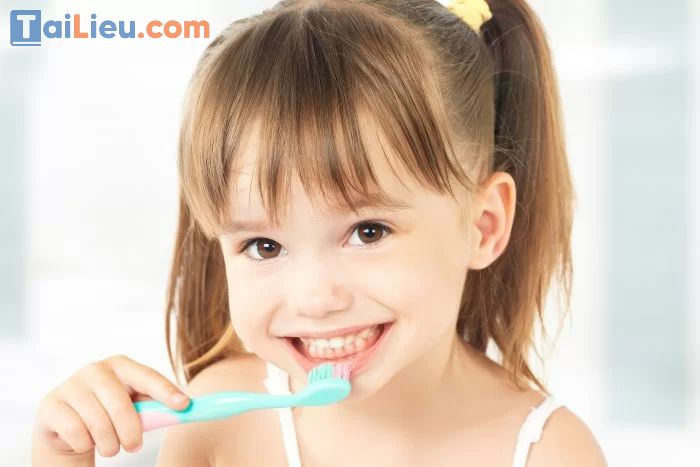 Cách làm trắng răng cho trẻ em