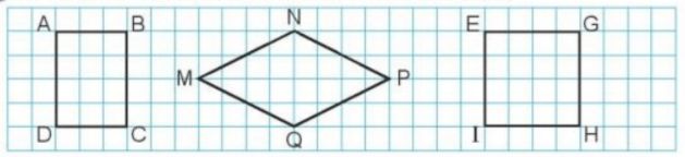 Toán lớp 3 trang 56, 57, 58, 59, 60 Bài 19: Hình tam giác, hình tứ giác. Hình chữ nhật, hình vuông | Kết nối tri thức