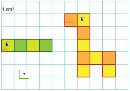Toán lớp 3 trang 26, 27, 28, 29 Bài 51: Diện tích của một hình. Xăng - ti - mét vuông | Kết nối tri thức