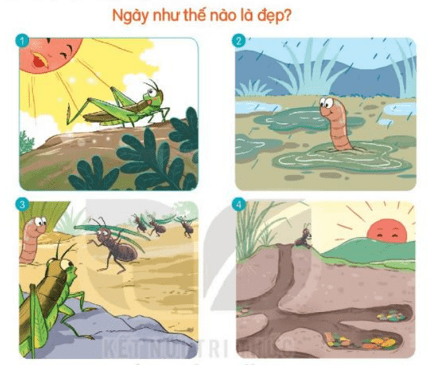 Nói và nghe: Kể chuyện Ngày như thế nào là đẹp? trang 65 Tiếng Việt lớp 3 Tập 2 | Kết nối tri thức